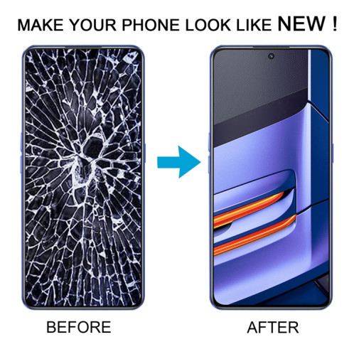 Pour Realme GT Neo3 RMX3561 RMX3560 écran LCD AMOLED d'origine avec numériseur assemblage complet SH5911613-07