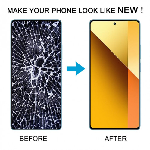 Pour Xiaomi Redmi Note 13 5G Écran LCD AMOLED d'origine avec numériseur Assemblage complet SH6015154-07