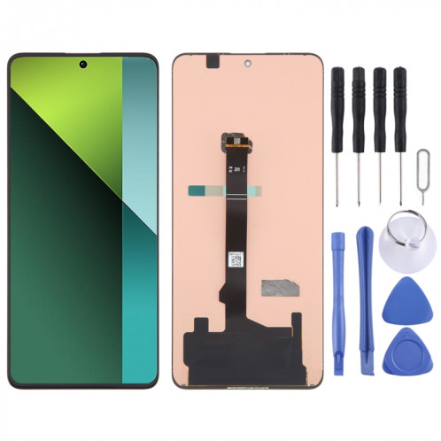 Pour Xiaomi Redmi Note 13 Pro 5G Écran LCD AMOLED d'origine avec numériseur Assemblage complet SH60161198-07