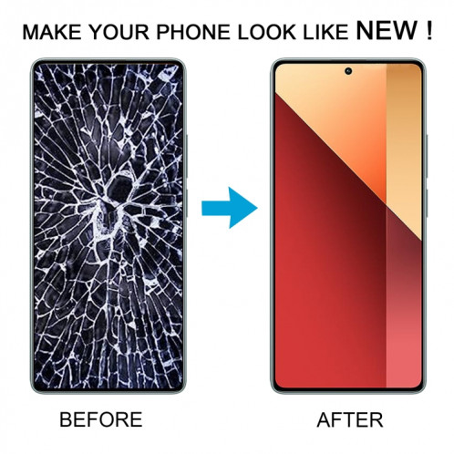 Pour Xiaomi Redmi Note 13 Pro 4G Écran LCD AMOLED d'origine avec assemblage complet de numériseur SH602069-07