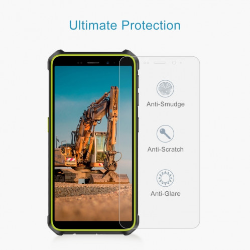 Pour Ulefone Armor X12, 10 pièces, Film en verre trempé 0.26mm 9H 2.5D SH18011618-06