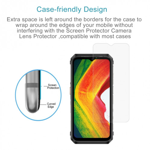 Pour Ulefone Power Armor 18 Ultra, 10 pièces, Film en verre trempé 0.26mm 9H 2.5D SH18031569-06