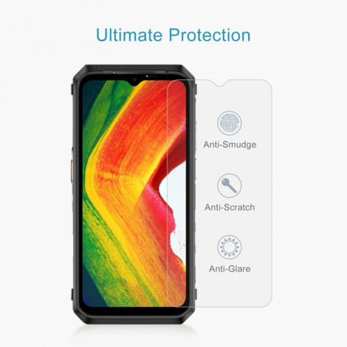 Pour Ulefone Power Armor 18 Ultra, 10 pièces, Film en verre trempé 0.26mm 9H 2.5D SH18031569-06