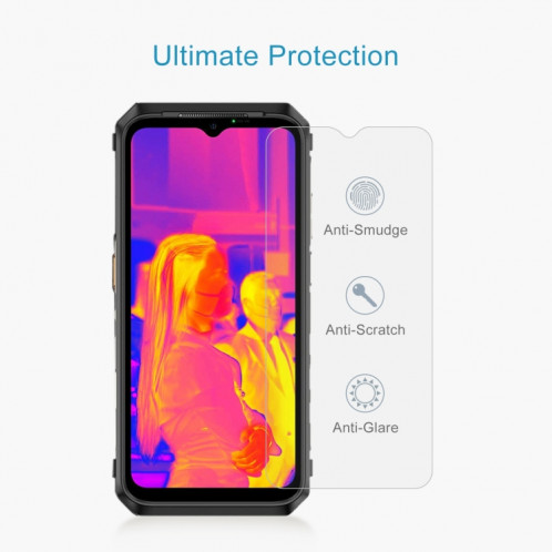 Pour Ulefone Power Armor 18T Ultra, 10 pièces, Film en verre trempé 0.26mm 9H 2.5D SH1804437-06
