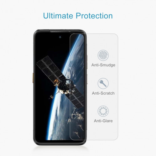 Pour Ulefone Armor 23 Ultra, 10 pièces, Film en verre trempé 0.26mm 9H 2.5D SH1805538-06