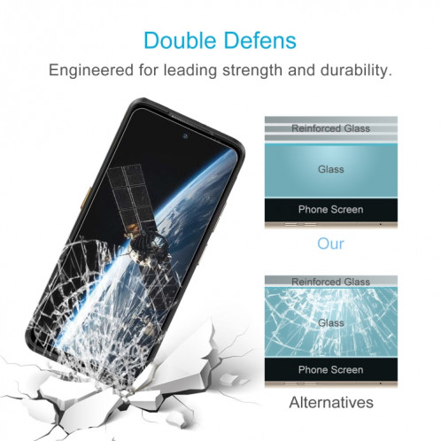 Pour Ulefone Armor 23 Ultra, 10 pièces, Film en verre trempé 0.26mm 9H 2.5D SH1805538-06