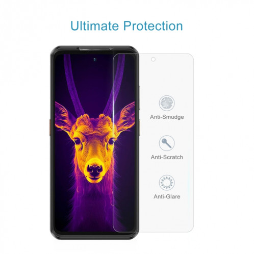 Pour Ulefone Armor 25T Pro, 10 pièces, Film en verre trempé 0.26mm 9H 2.5D SH181118-06