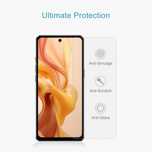 Pour Ulefone Note 18 Ultra 5G, 50 pièces, Film en verre trempé 0.26mm 9H 2.5D SH19071312-06