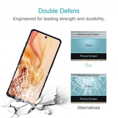 Pour Ulefone Note 18 Ultra 5G, 50 pièces, Film en verre trempé 0.26mm 9H 2.5D SH19071312-06