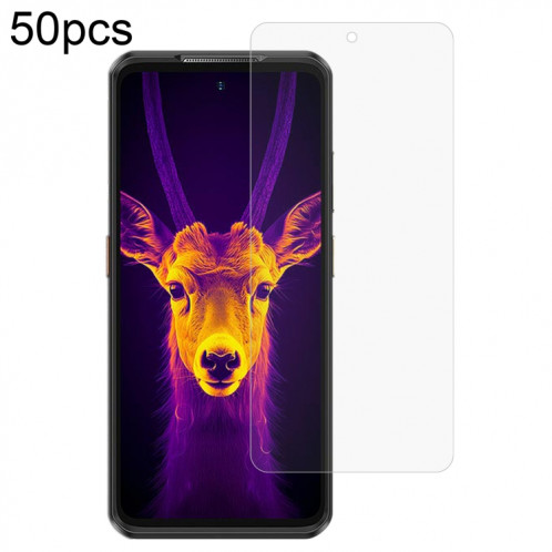 Pour Ulefone Armor 25T Pro, 50 pièces, Film en verre trempé 0.26mm 9H 2.5D SH19111043-06