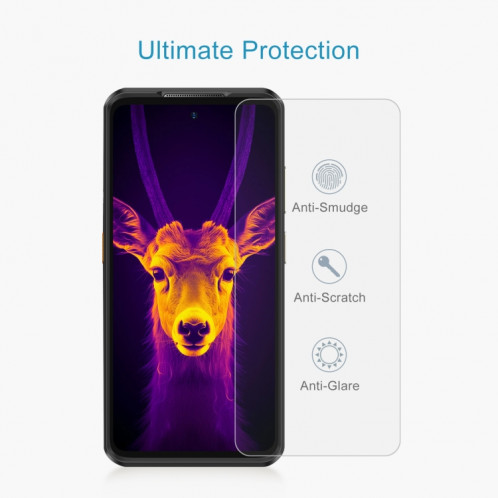 Pour Ulefone Armor 25T, 50 pièces, Film en verre trempé 0.26mm 9H 2.5D SH19121968-06