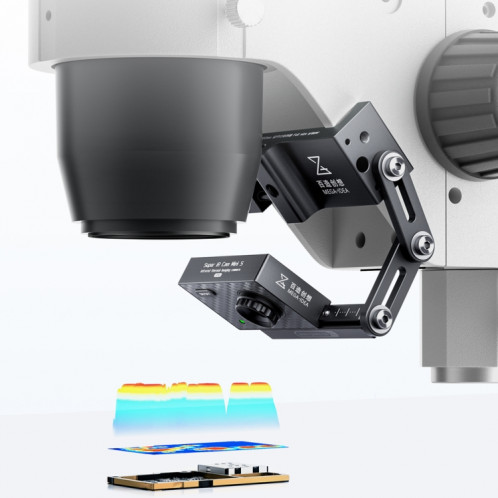 Mega-Idea Super IR Cam Mini S Microscope caméra d'imagerie thermique infrarouge pour carte mère détectée SQ6743148-011