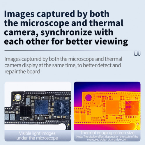 Mega-Idea Super IR Cam Mini S Microscope caméra d'imagerie thermique infrarouge pour carte mère détectée SQ6743148-011