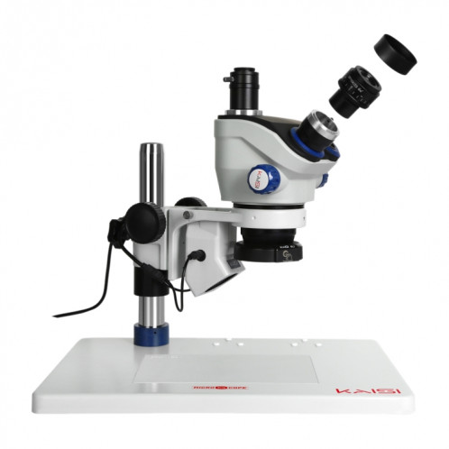 Microscope stéréo à zoom Kaisi TX-350E Ver1.2 7X-50X avec grande base SK67551736-07