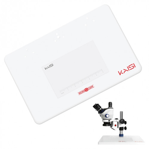 Microscope stéréo à zoom Kaisi TX-350E Ver1.2 7X-50X avec grande base SK67551736-07