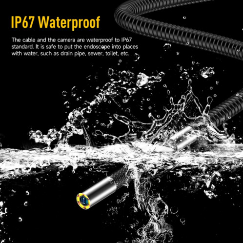 Endoscope rotatif Ulefone uSmart E03 IP67 étanche pour Armor 24/21/19/18T/Armor Pad (noir) SU401A36-011