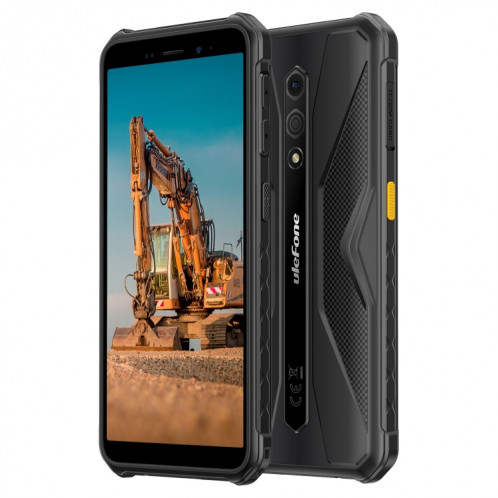  Ulefone Armor X12, 3 Go + 32 Go, téléphone robuste, déverrouillage du visage, 5,45 pouces Android 13 Go MediaTek Helio A22 Quad Core, réseau : 4G, NFC (tout noir) SU201A241-014