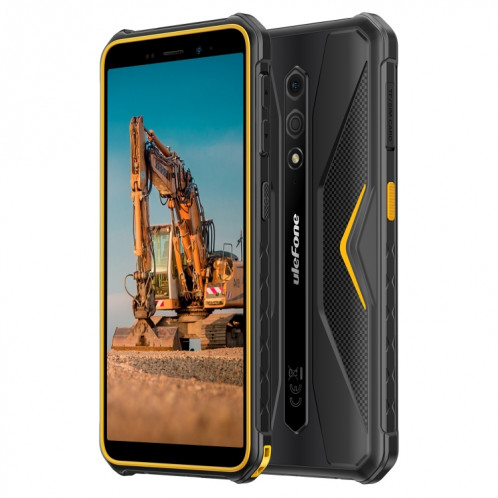  Ulefone Armor X12, 3 Go + 32 Go, téléphone robuste, déverrouillage facial, 5,45 pouces Android 13 Go MediaTek Helio A22 Quad Core, réseau : 4G, NFC (certains orange) SU201C872-014
