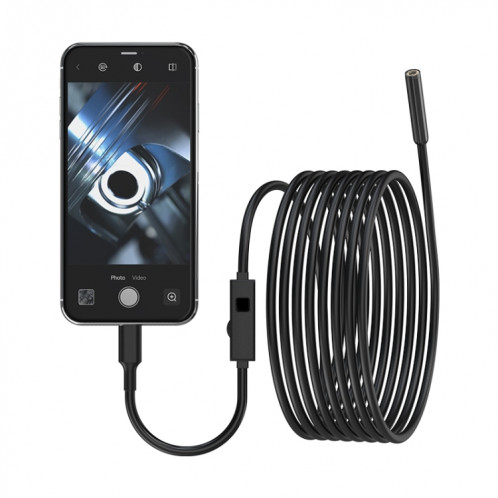 YP105 Objectifs 8 mm 2MP HD Endoscope industriel Prise en charge de la connexion directe du téléphone portable, longueur: 5 m SH4903937-09