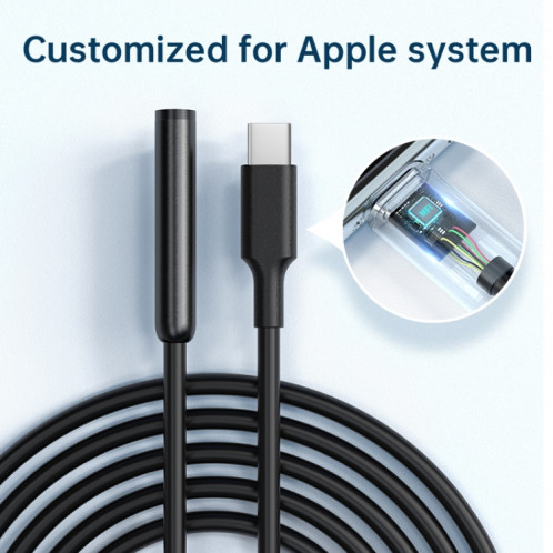 YP105 Objectifs 8 mm 2MP HD Endoscope industriel Prise en charge de la connexion directe du téléphone portable, longueur: 10 m SH4904760-09