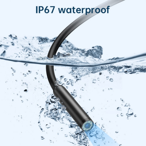 YP105 Objectifs 8 mm 2MP HD Endoscope industriel Prise en charge de la connexion directe du téléphone portable, longueur: 10 m SH4904760-09