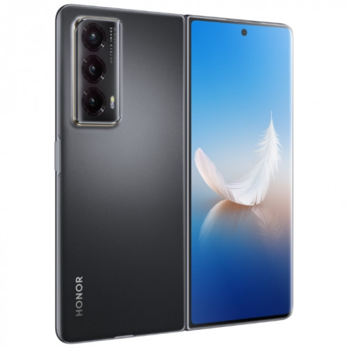 Honor Magic Vs2, 16 Go + 512 Go, empreinte digitale latérale, 7,92 pouces + 6,43 pouces MagicOS 7.2 Snapdragon 8+ Gen1 Octa-Core 3,0 GHz, OTG, NFC, ne prend pas en charge Google Play (noir) SH202B1562-015