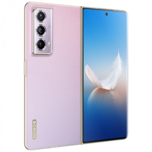 Honor Magic Vs2, 16 Go + 512 Go, empreinte digitale latérale, 7,92 pouces + 6,43 pouces MagicOS 7.2 Snapdragon 8+ Gen1 Octa-Core 3,0 GHz, OTG, NFC, ne prend pas en charge Google Play (violet) SH202C1821-015