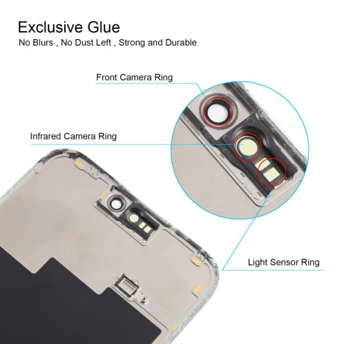 Pour iPhone 15 Pro Max écran LCD d'origine avec numériseur assemblage complet SH56011711-013