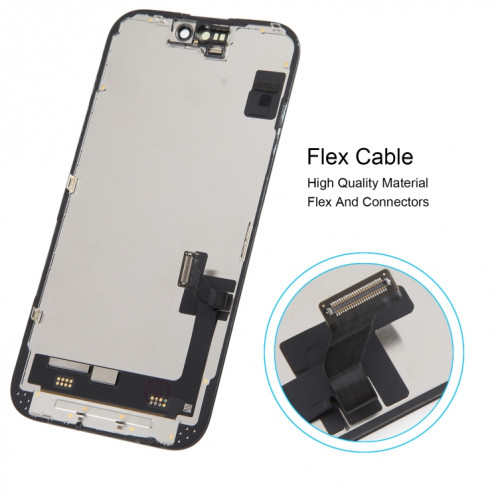 Pour écran LCD d'origine iPhone 15 avec assemblage complet de numériseur SH560489-013