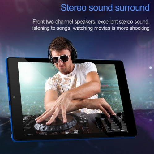Tablette PC HSD8001 de 8 pouces, 4 Go + 128 Go, Windows 10, Intel Atom Z8350 Quad Core, prise en charge Bluetooth et WiFi (noir) SH301A88-011