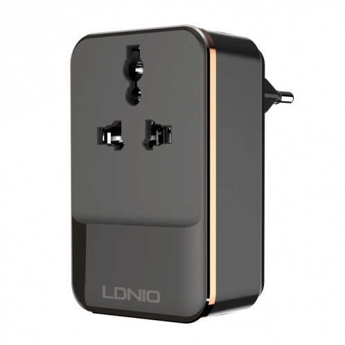 LDNIO SC1205 prise de conversion universelle + QC3.0 USB + interfaces USB chargeur de voyage multifonction chargeur de téléphone portable, prise ue SL5832674-09