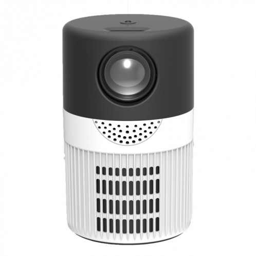 Mini projecteur LED T400 3000 lumens prenant en charge la mise en miroir de l'écran Wifi, type de prise : (noir blanc) SH001B396-09