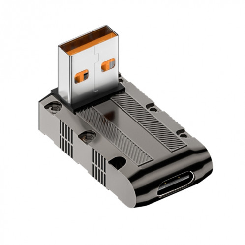 Adaptateur mécanique USB 3.1 Gen2 vers Type-C 10 Gbit/s 120 W, style : angle vertical SH56021840-07