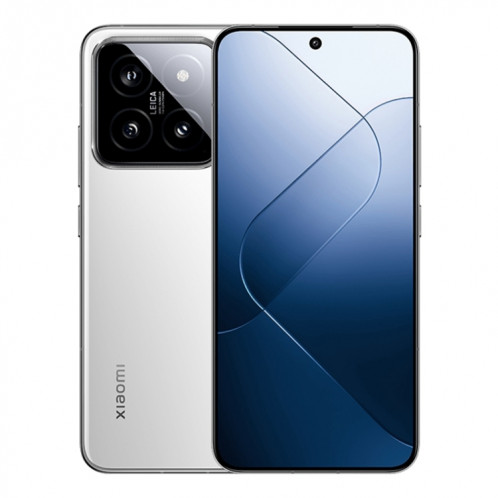 Xiaomi 14, 16 Go + 512 Go, 6,36 pouces Xiaomi HyperOS Snapdragon 8 Gen 3 Octa Core 4 nm jusqu'à 3,3 GHzz, NFC, réseau : 5G (blanc) SX303A1560-014