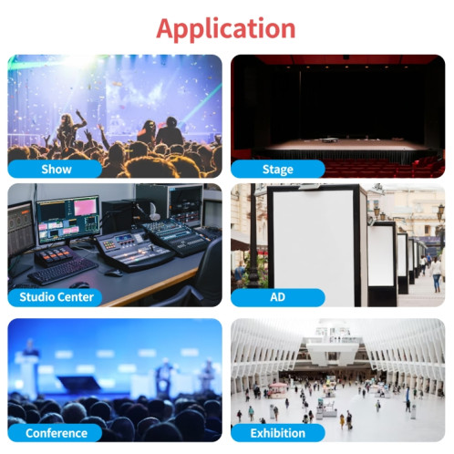 NK-330 3x3 4K 9 écran HDMI DVI TV contrôleur mural vidéo séparateur multi-écran processeur épisseur, type de prise: prise britannique (noir) SH204A160-08