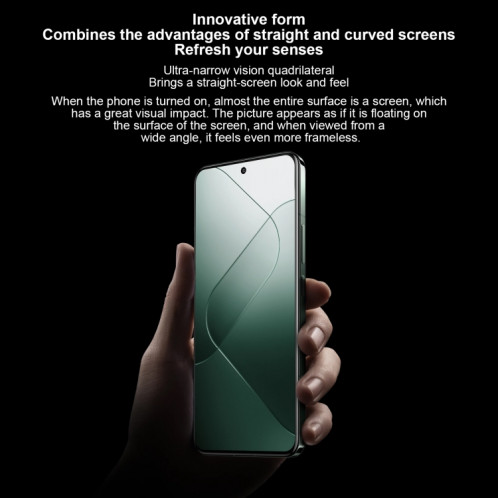 Xiaomi 14 Pro, 16 Go + 1 To, 6,73 pouces Xiaomi HyperOS Snapdragon 8 Gen 3 Octa Core 4 nm jusqu'à 3,3 GHz, NFC, réseau : 5G (blanc) SX303A1737-013
