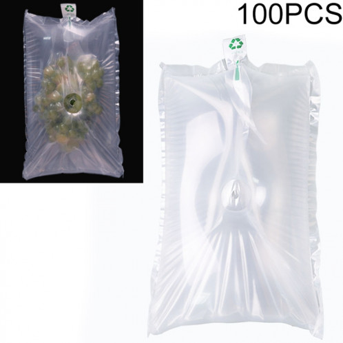 100 sacs gonflables de raisin de PCS sac d'emballage de sac de protection de fruit express, spécification: 20x25cm SH70011344-07
