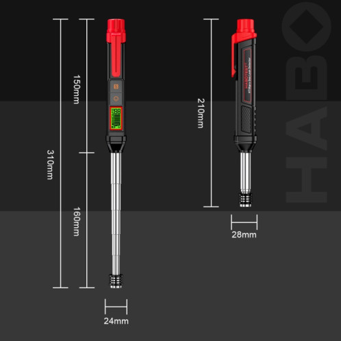 HABOTEST HT56 Pro détecteur de gaz combustible gaz de pétrole liquéfié alarme de gaz naturel SH876755-010