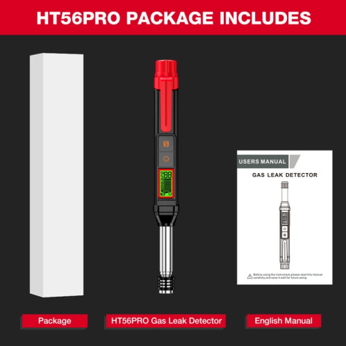 HABOTEST HT56 Pro détecteur de gaz combustible gaz de pétrole liquéfié alarme de gaz naturel SH876755-010