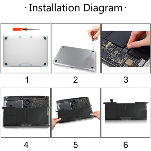 Batterie de remplacement A1494 8440mAh pour MacBook Pro 15 pouces A1398 Retina 2012 2013 2014 SH39051418-07