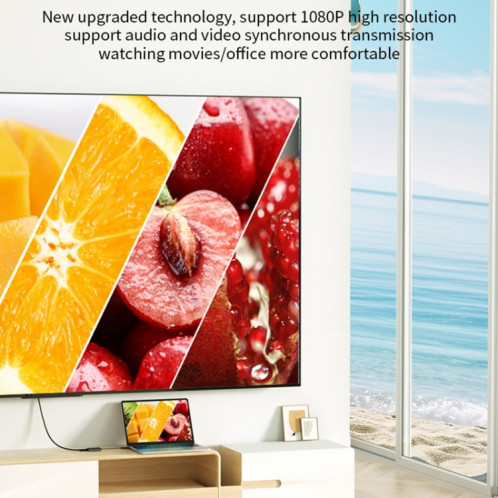 DGK02SE Station d'accueil 2 en 1 USB+Type-C vers double HDMI HD SH90531497-09