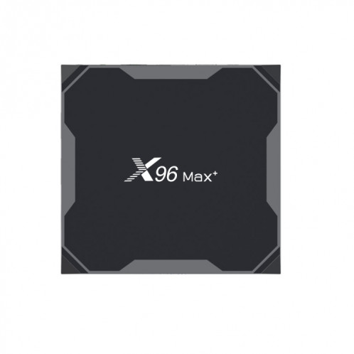 X96 MAX + 4K Smart TV Boîte à télécommande, Android 9.0, AMLOGIC S905X3 Quad-Core Cortex-A55,2 Go + 16 Go, LAN de support, AV, 2,4 g / 5g WiFi, USBX2, carte TF, Fiche UE SH0701205-011