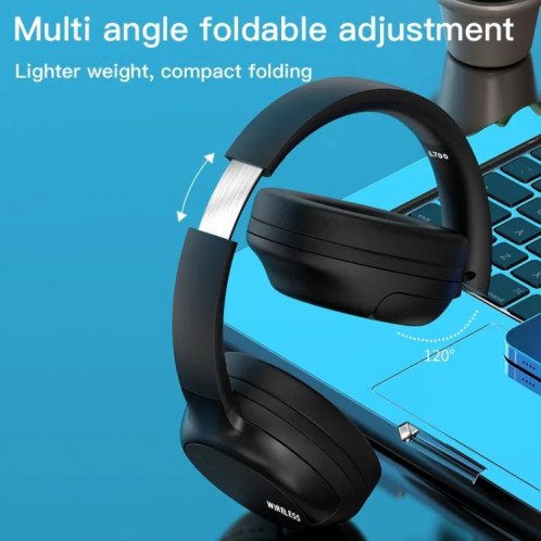Le casque de réduction de bruit de sport sans fil L700 3 en 1 prend en charge la carte Bluetooth / 3,5 mm / TF (vert) SH701E1210-09
