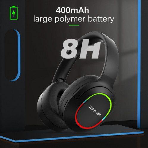 Casque de jeu sans fil pliable à réduction de bruit ENC L800 avec microphone (kaki) SH101C439-010