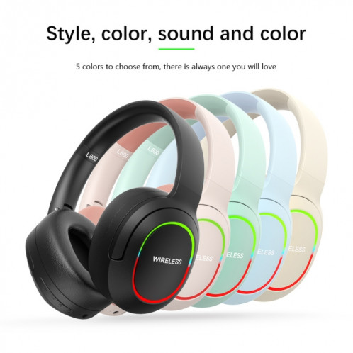 Casque de jeu sans fil pliable à réduction de bruit ENC L800 avec microphone (kaki) SH101C439-010