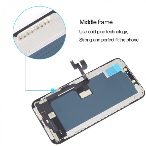 Pour écran LCD intégré à la cellule iPhone XS avec assemblage complet de numériseur SH14021460-013
