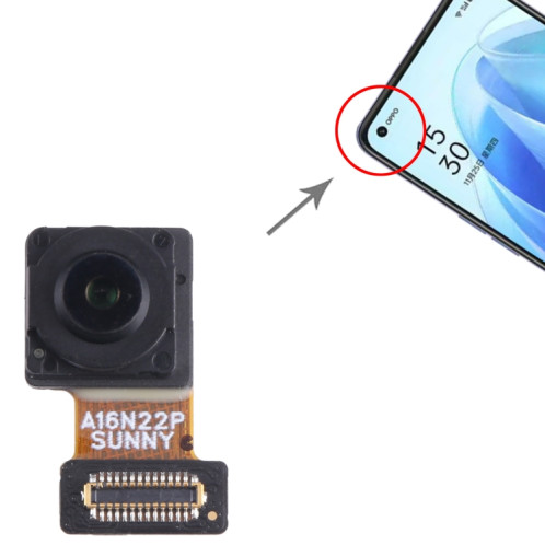 Pour OPPO Reno7 SE 5G caméra frontale d'origine SH2501486-05
