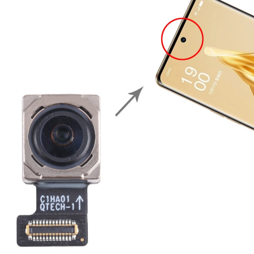Pour caméra frontale d'origine OPPO Reno9 SH2505365-05