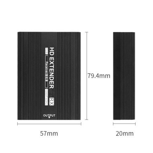 Measy ET1815 Convertisseur émetteur et récepteur HDMI Extender, Distance de transmission : 150 m, Prise : UE SM9002149-010