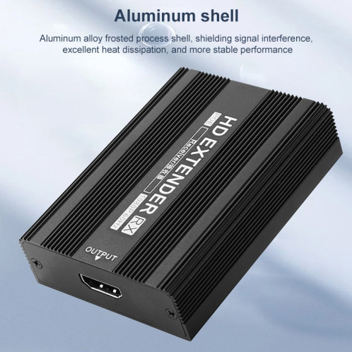 Measy ET1815 Convertisseur émetteur et récepteur HDMI Extender, Distance de transmission : 150 m, Prise : Royaume-Uni SM90041819-010